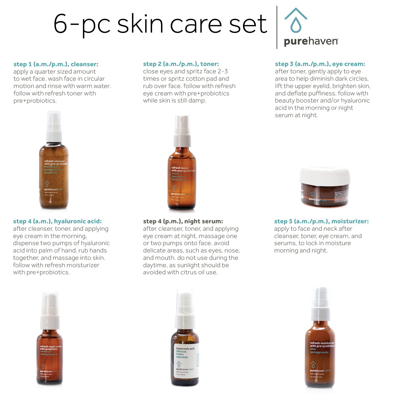6-pc skin care set- Save over $30!