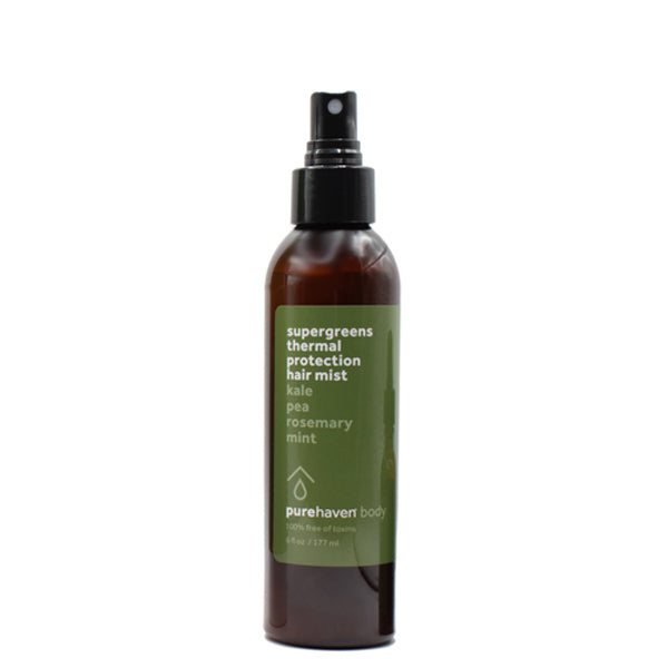 supergreens thermal protection hair mist