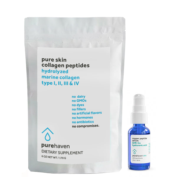 collagen + copper peptide pack