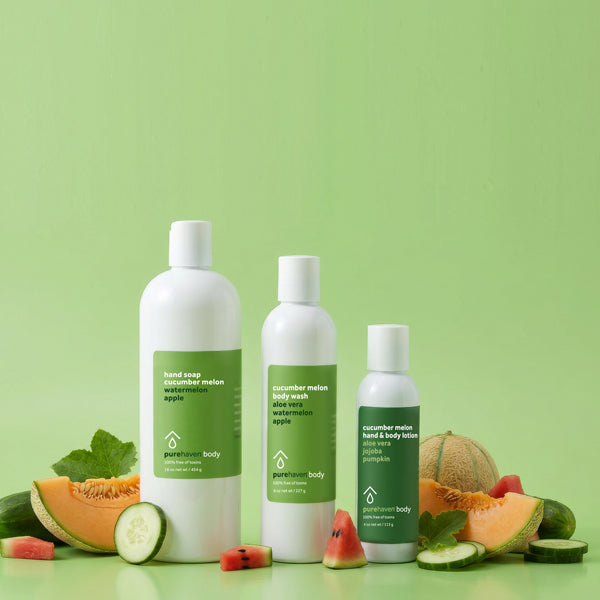 3-piece cucumber melon set
