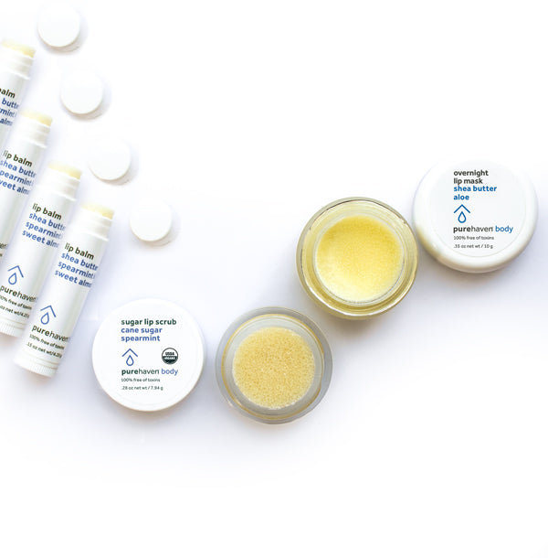 lip balm + overnight lip mask w/free sugar lip scrub - Save over $34!