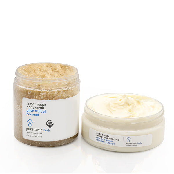 body butter + sugar body scrub - Save over $16!