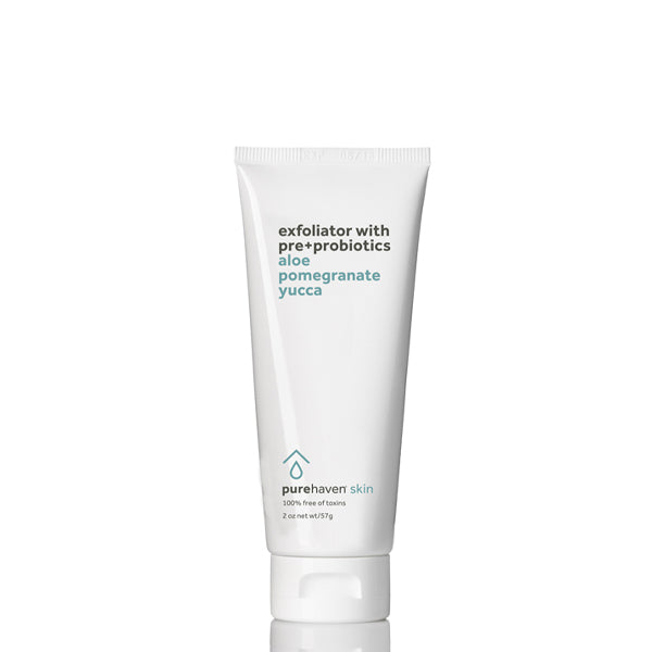 exfoliator with pre+probiotics