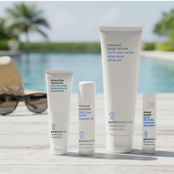3-piece mineral daily defense set w/FREE mineral lip balm