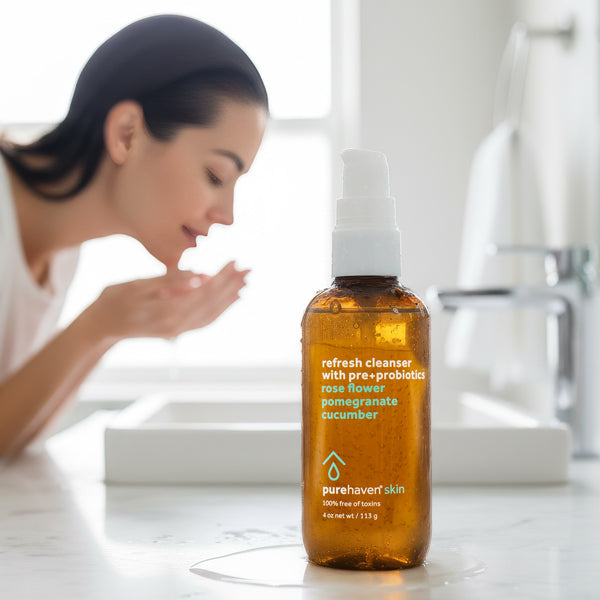 refresh cleanser with pre+probiotics