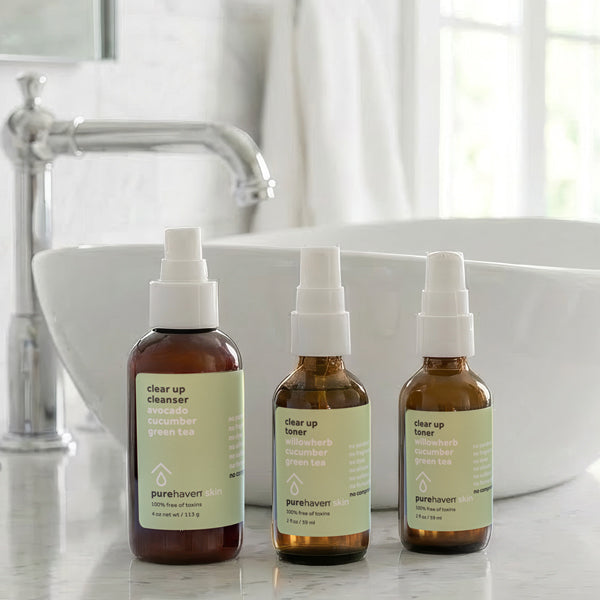 3-piece clear up skin care set