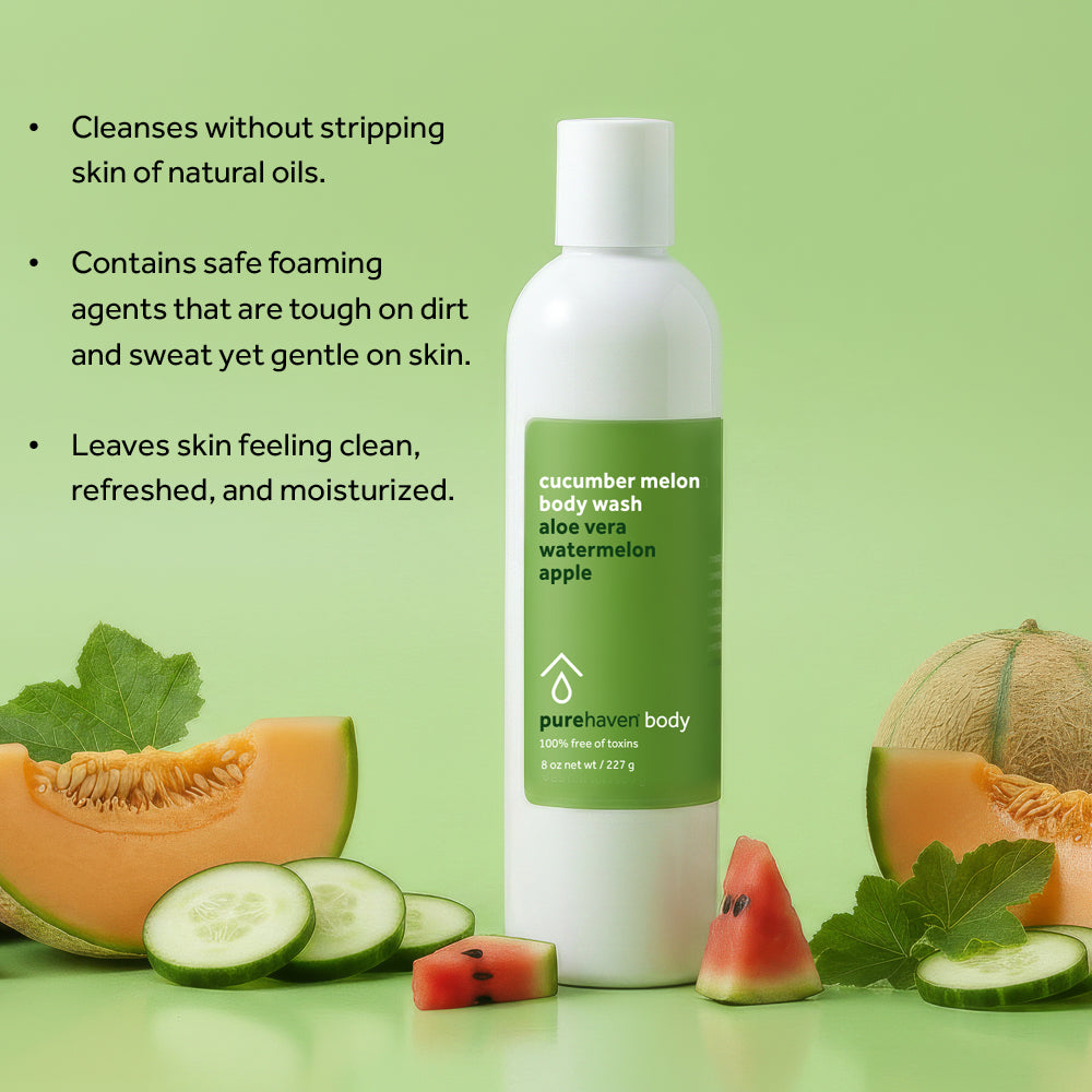 cucumber melon body wash