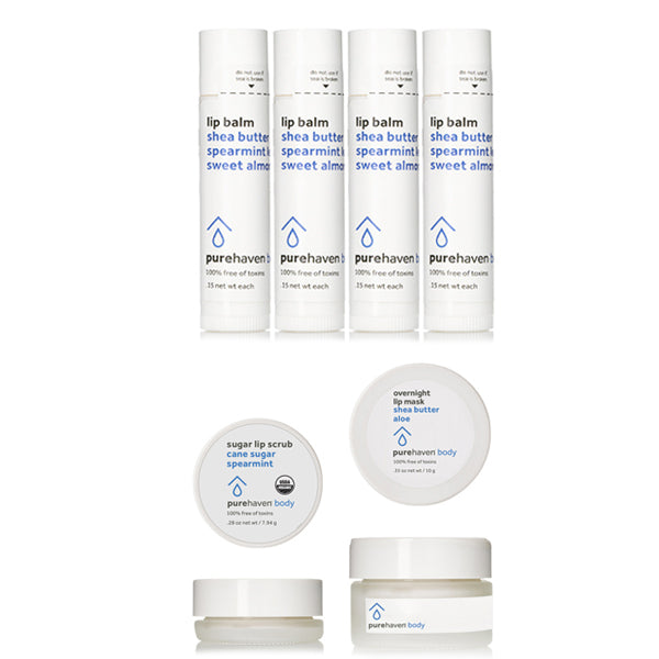 lip balm + overnight lip mask w/free sugar lip scrub  - Save over $34!